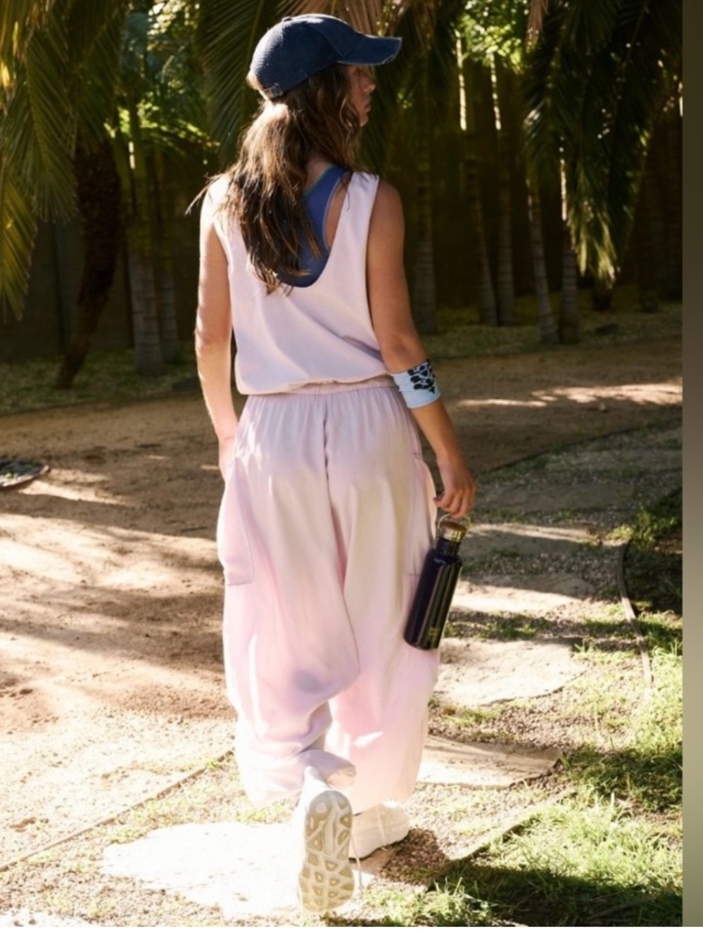 NWOT FP Movement by Free People Scrimmage Onesie size S Soft Pink/Mauve - Picture 2 of 5